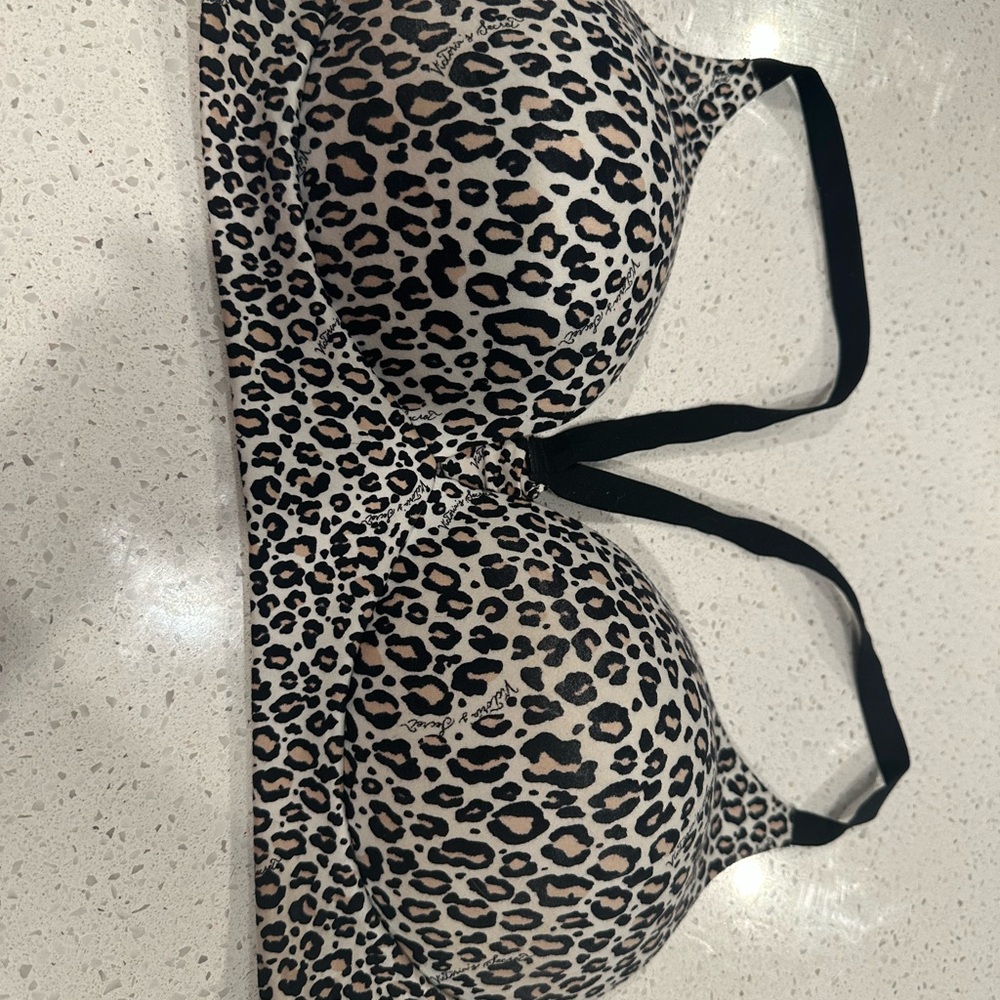 Leopard Print Women's Bra